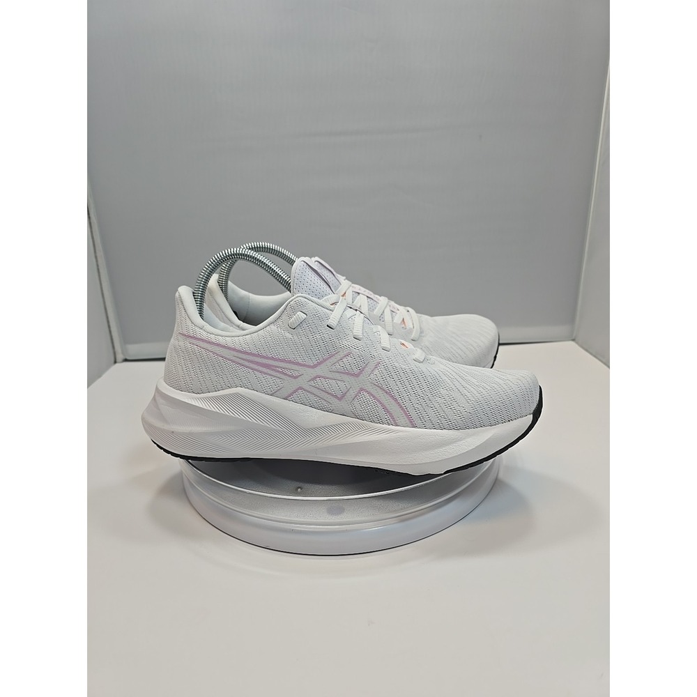 WOMENS 9.5 ASICS Versablast 4 Running Training Shoe White Light Ube 1012B775-100 - Picture 10 of 16